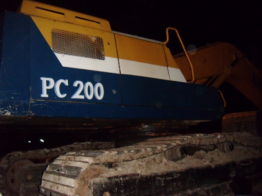 komatsu pc200-5 คอนโทรลสั้น 084-744-4476