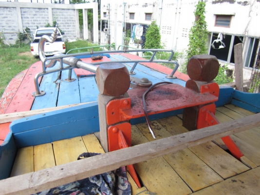 โครงเรือยนต์ไม้ สภาพดี