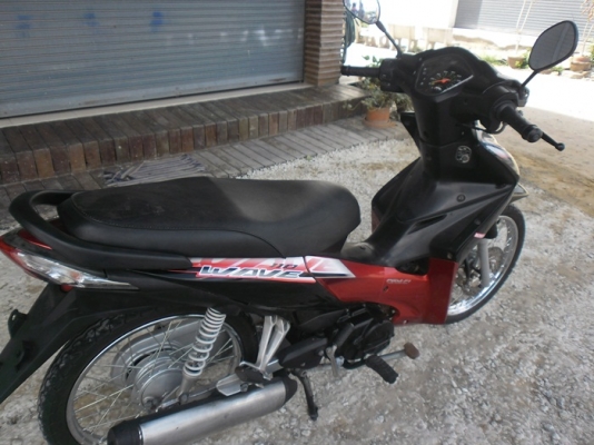 เวฟ110i ปี52รถบ้านเครื่อดีสีสวยเปลือกไม่แตก ค.1