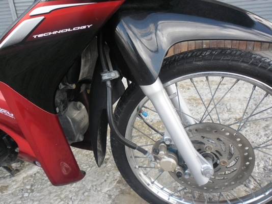 เวฟ110i ปี52รถบ้านเครื่อดีสีสวยเปลือกไม่แตก ค.2