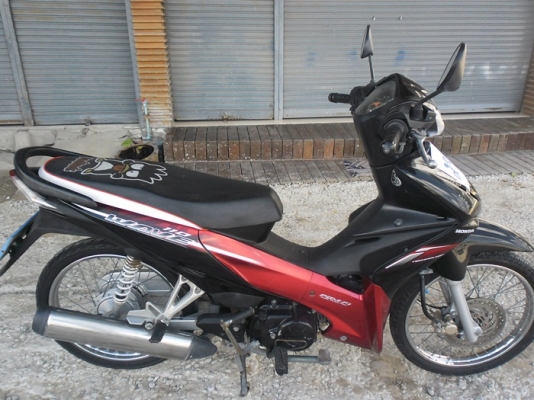 เวฟ110i ปี52รถบ้านเครื่อดีสีสวยเปลือกไม่แตก ค.2