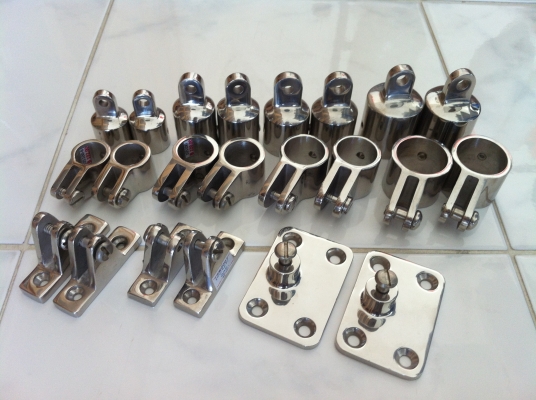 ขาย Fitting ss.316  สำหรับทำโครงหลังคาเรือ