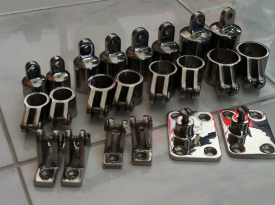 ขาย Fitting ss.316 สำหรับทำโครงหลังคาเรือ ขาย Fitting ss.316 สำหรับทำโครงหลังคาเรือ