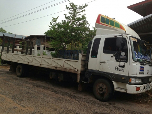 ***ขายแล้วครับขอบคุณ Truck2hand ขาย 6ล้อช่วงยาว HINO FD 185เทอโบ HINO FD 3HLA  เครื่อง HO7C 185 HP TURBO  แห้งจัด แรงจริง ไม่มีเยิ้ม ช่วงล่างแน่นคัสซีสวย ไม่ผุไม่บวม สวยทั้งเส้น ยาง8.25ดี6เส้น กระบะยาว7.2ม.พื้นดีไม่ผุพร้อมหางสไลด์ไฮฯ สภาพดี หัวบางภายในดี