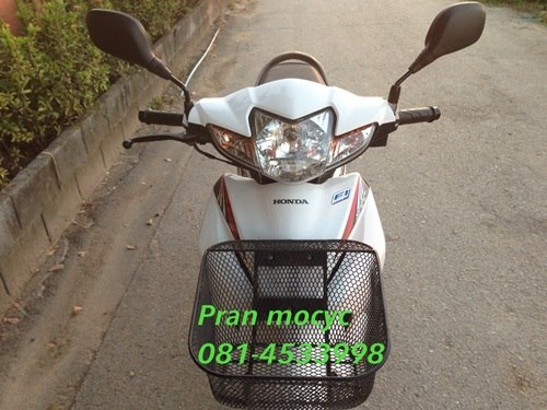 ขายHONDA WAVEสีขาวเเดง ปี2555