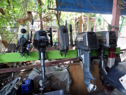 เครื่องเรือ YAMAHA , SUZUKI หลายขนาด