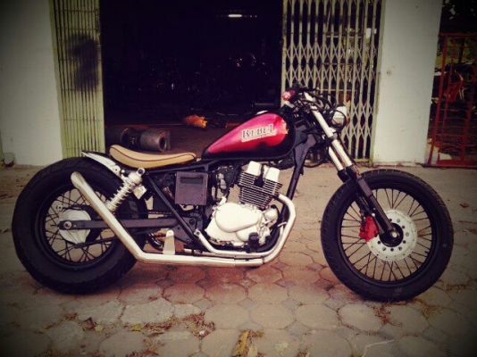 Honda rebel 250 แต่ง bobber inv. รถประกอบใหม่ ลดราคาวันนี้วันเดียวเท่านั้น