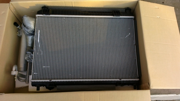 หม้อน้ำ ford fiesta