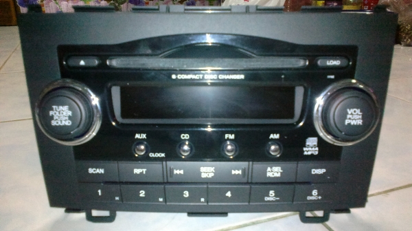 CD 6 dics ติด Honda CRV