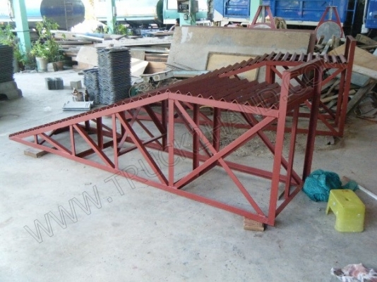 โครงเหล็กสะพานล้างอัดฉีดรถ (ของใหม่)