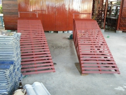 โครงเหล็กสะพานล้างอัดฉีดรถ (ของใหม่)