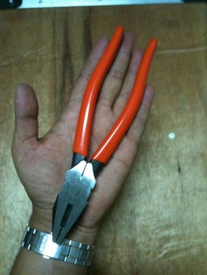 คีมปากจิ้งจก Shell made in japan