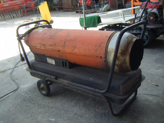 เครื่องเป่าลมร้อนใช้ไฟฟ้าน้ำมัน