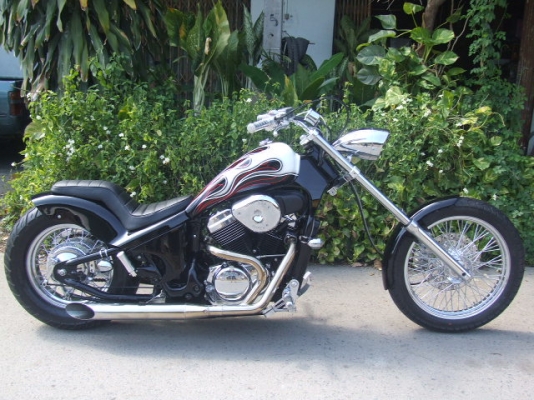 ช๊อปเปอร์ STEED 400 customs ประกอบเก็บงานใหม่ EASYRIDER <<สรรพสามิต>>