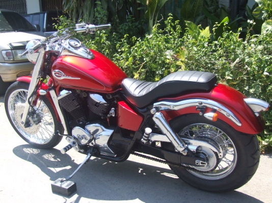 ช๊อปเปอร์ SHADOW 400 ปี2001 แต่ง custom ประกอบเก็บงานใหม่ สวยกริ๊บ