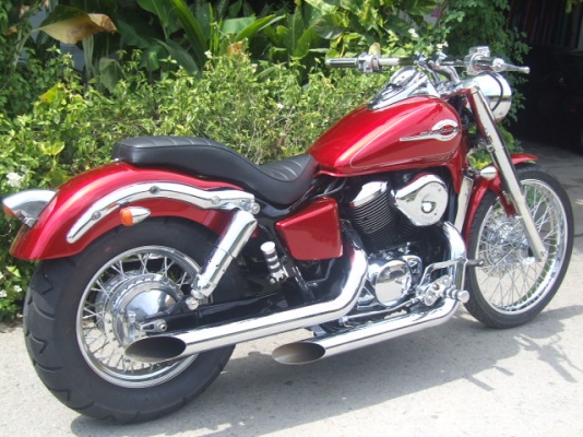 ช๊อปเปอร์ SHADOW 400 ปี2001 แต่ง custom ประกอบเก็บงานใหม่ สวยกริ๊บ