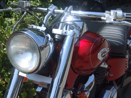 ช๊อปเปอร์ SHADOW 400 ปี2001 แต่ง custom ประกอบเก็บงานใหม่ สวยกริ๊บ