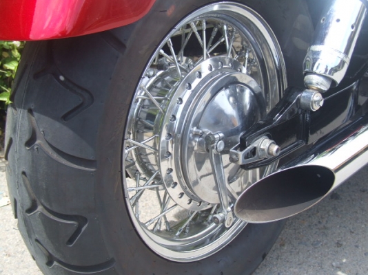 ช๊อปเปอร์ SHADOW 400 ปี2001 แต่ง custom ประกอบเก็บงานใหม่ สวยกริ๊บ