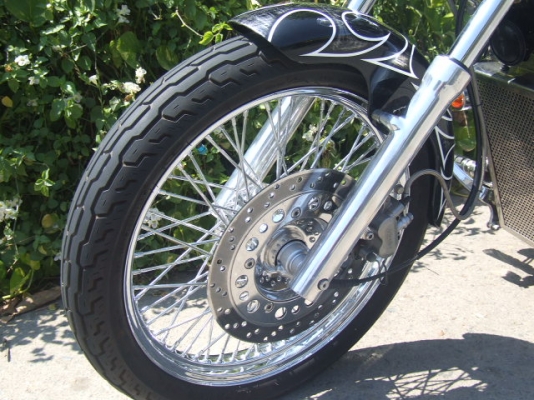 ช๊อปเปอร์ STEED 400 ประกอบเก็บงานใหม่หมด CUSTOMS BIKE <<ทะเบียนแท้>>