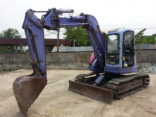 ขายรถแบคโฮ KOMATSU PC75UU-2 ของเก่าจากญี่ปุ่นสภาพรถ 95\% เอกสารอินวอย