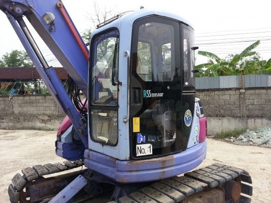 ขายรถแบคโฮ KOMATSU PC75UU-2 ของเก่าจากญี่ปุ่นสภาพรถ 95\% เอกสารอินวอย