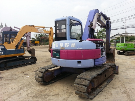 ขายรถแบคโฮ KOMATSU PC75UU-2 ของเก่าจากญี่ปุ่นสภาพรถ 95\% เอกสารอินวอย