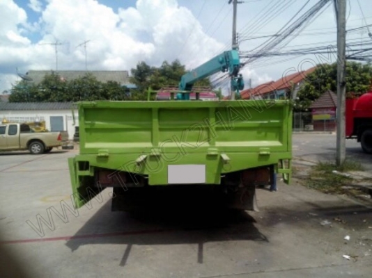 รถบรรทุก 6 ล้อติดเครน ยี่ห้อ MITSUBISHI 170 แรงม้า