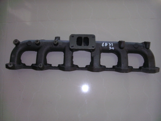 KOBELCO,PART NO.VAME088485,PART Name. EXHAUST MANIFOLD