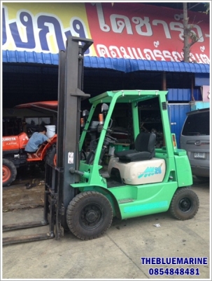ขายรถยก FORKLIFT MITSUBISHI ยกได้ 2 ตัน เสา 4.50 เมตร งาสไลด์ข้าง