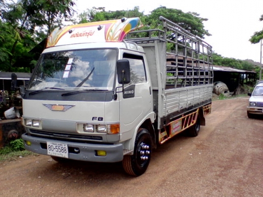 HINO FB 120แรงม้า รถห้างแท้ กระบะ 5 เมตร สภาพดี ราคาถูก