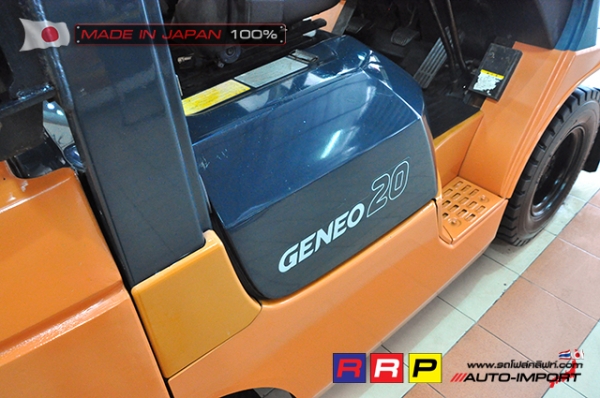 ขายรถโฟล์คลิฟท์มือสอง TOYOTA รุ่น 7FG20-14231 นำเข้าจากประเทศญี่ปุ่น 100\% ไม่เคยใช้งานในไทย