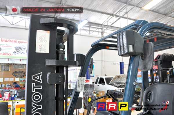 ขายรถโฟล์คลิฟท์มือสอง TOYOTA รุ่น 7FG20-14231 นำเข้าจากประเทศญี่ปุ่น 100\% ไม่เคยใช้งานในไทย