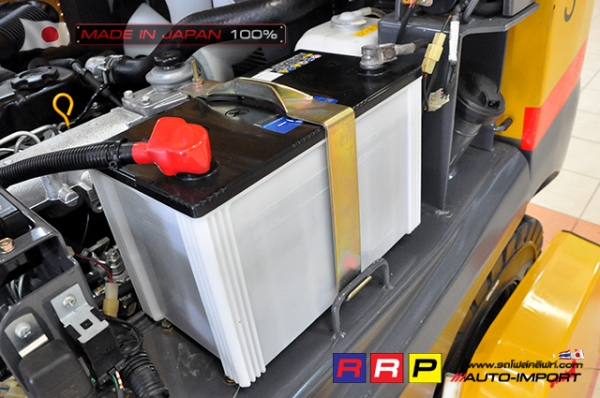 ขายรถโฟล์คลิฟท์มือสอง TCM รุ่น FHD25T3A-2Z501056 นำเข้าจากประเทศญี่ปุ่น 100\% ไม่เคยใช้งานในไทย