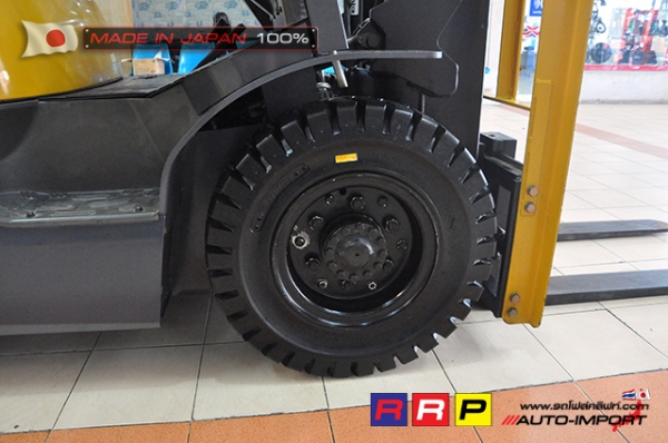 ขายรถโฟล์คลิฟท์มือสอง TCM รุ่น FHD25T3A-2Z501056 นำเข้าจากประเทศญี่ปุ่น 100\% ไม่เคยใช้งานในไทย