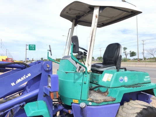 ขายรถตักล้อยาง KOMATSU WA40-3E (3,XXX ชั่วโมง) นำเข้าเองจากญี่ปุ่น สภาพสวยพร้อมใช้ มีVDOการทำงานครับ