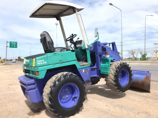ขายรถตักล้อยาง KOMATSU WA40-3E (3,XXX ชั่วโมง) นำเข้าเองจากญี่ปุ่น สภาพสวยพร้อมใช้ มีVDOการทำงานครับ