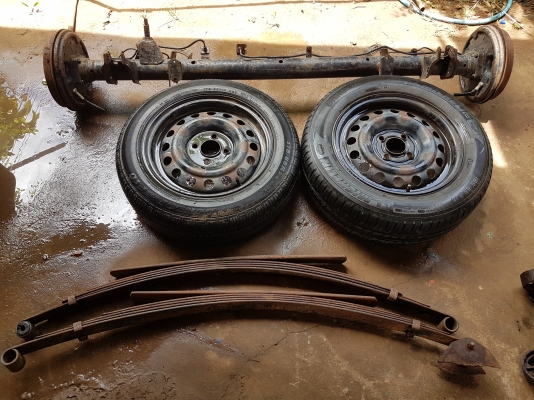 เพลา ล้อ แหนบ