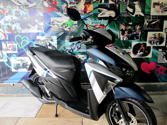 gt125 สีเทานํ้าเงิน ลายใหม่ล่าสุด ระบบ idling stop เครื่องดีสีสวย 30900