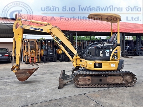 ขาย รถขุดแบคโฮ KOMATSU รุ่น PC30MR-2 (1)
