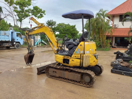 ขายรถขุดKomatsu PC27MR-1 เครื่องKomatsu 3 สูบ เครื่องยนต์3D82 คอนโทรลน้ำมัน ปั้มนิ้ว แทรคเหล็ก มีลาย ขายรถขุดKomatsu PC27MR-1 เครื่องKomatsu 3 สูบ เครื่องยนต์3D82 คอนโทรลน้ำมัน ปั้มนิ้ว แทรคเหล็ก มีลาย