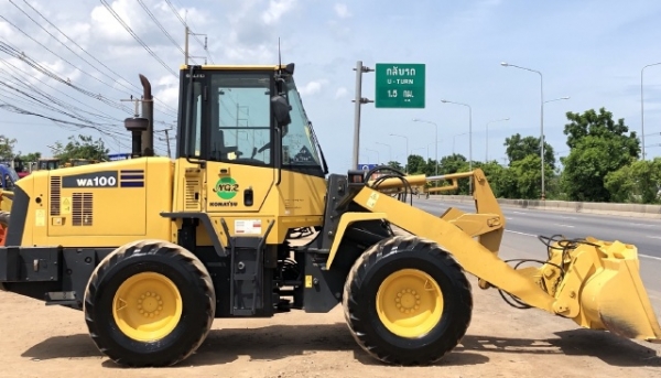 ขายรถตักล้อยาง KOMATSU WA100-5 แขนยาวพิเศษ นำเข้าเองจากญี่ปุ่น สภาพสวยพร้อมใช้ มีVDOการทำงานครับ