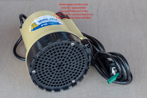 ปั๊มแช่ ปั๊มน้ำ ไดโว่ Walrus รุ่น PW100A ขนาด 1 นิ้ว ของใหม่ แกะกล่อง