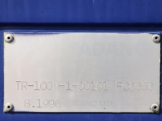 ขายรถเครน TADANO TR100M-1 (ขนาด 10 ตัน) ปี 1996 รถนอกนำเข้าจากญี่ปุ่น สภาพสวยพร้อมใช้ มีVDOการทำงานค