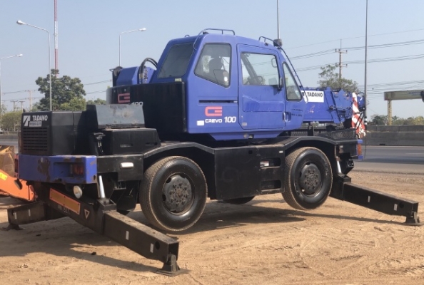 ขายรถเครน TADANO TR100M-1 (ขนาด 10 ตัน) ปี 1996 รถนอกนำเข้าจากญี่ปุ่น สภาพสวยพร้อมใช้ มีVDOการทำงานค