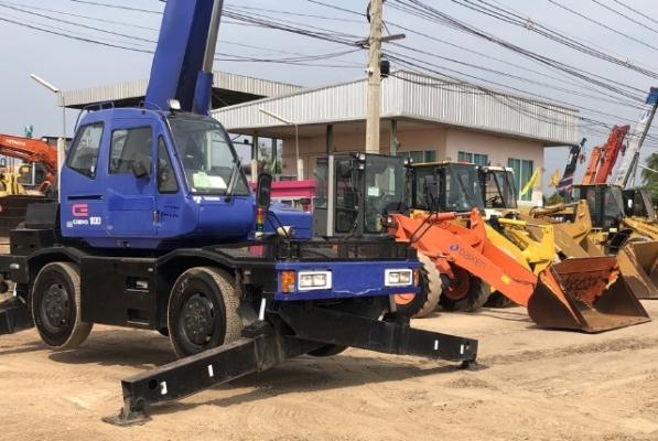 ขายรถเครน TADANO TR100M-1 (ขนาด 10 ตัน) ปี 1996 รถนอกนำเข้าจากญี่ปุ่น สภาพสวยพร้อมใช้ มีVDOการทำงานค