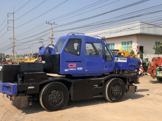 ขายรถเครน TADANO TR100M-1 (ขนาด 10 ตัน) ปี 1996 รถนอกนำเข้าจากญี่ปุ่น สภาพสวยพร้อมใช้ มีVDOการทำงานค