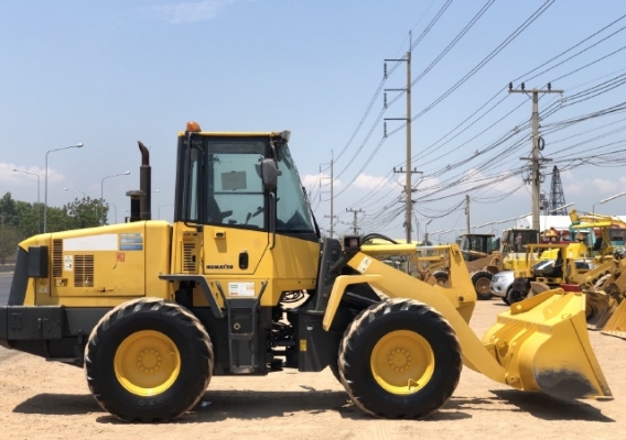 ขายรถตักล้อยาง KOMATSU WA100-5 (2,xxx ชั่วโมง) นำเข้าเองจากญี่ปุ่น สภาพสวยพร้อมใช้