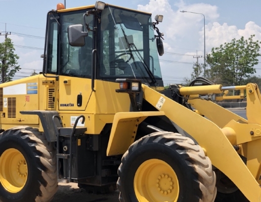 ขายรถตักล้อยาง KOMATSU WA100-5 (2,xxx ชั่วโมง) นำเข้าเองจากญี่ปุ่น สภาพสวยพร้อมใช้