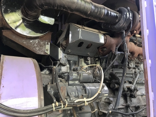 เครื่องปั่นไฟ แอร์แมน 220Kva  สภาพเก่าญี่ปุ่นสีเดิมๆ