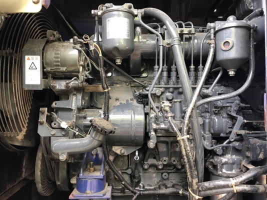 เครื่องปั่นไฟ แอร์แมน 220Kva  สภาพเก่าญี่ปุ่นสีเดิมๆ